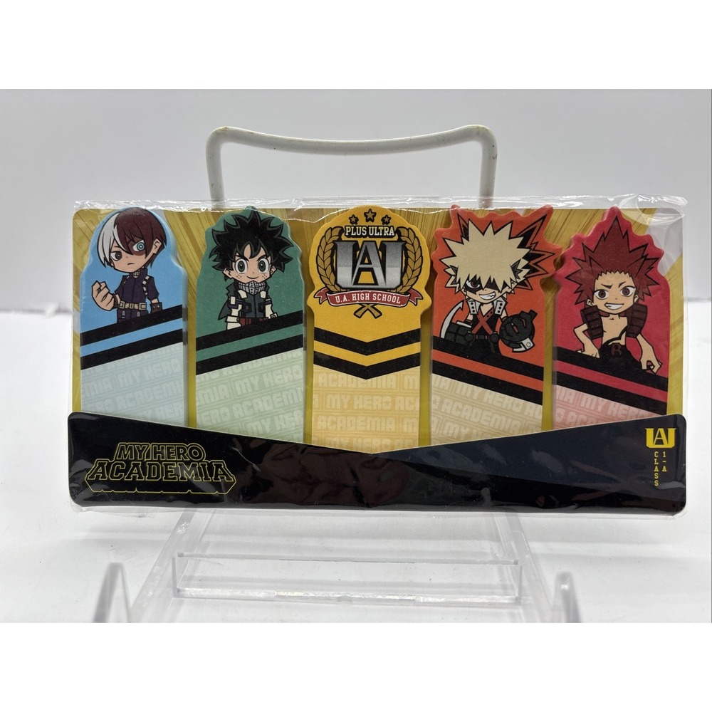 NEW My Hero Academia Chibi Character Sticky Tabs 4 Designs 100 Sheets